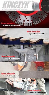 Tarcza diamentowa Kinczyk Beton Classic C 230 mm