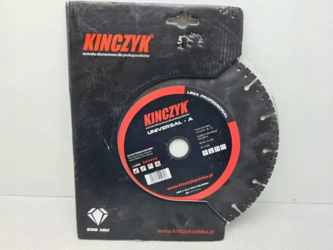 Tarcza diamentowa Kinczyk Beton Classic C 230 mm