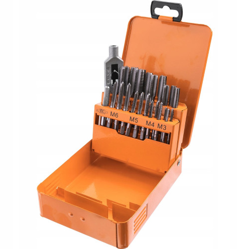 Zestaw gwintowników Corona C9181 M3 - M12 22 szt.
