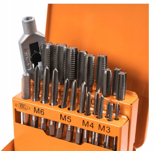 Zestaw gwintowników Corona C9181 M3 - M12 22 szt.
