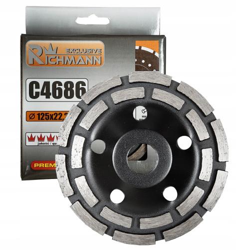 TARCZA GARNKOWA DIAMENTOWA 125MM RICHMANN C4686