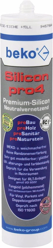 SILICON PRO4 PREMIUM 310 ML WEISS