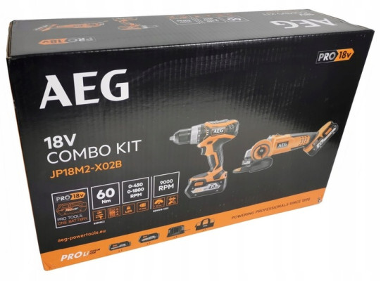 Zestaw elektronarzędzi AEG JP18M2-X02B